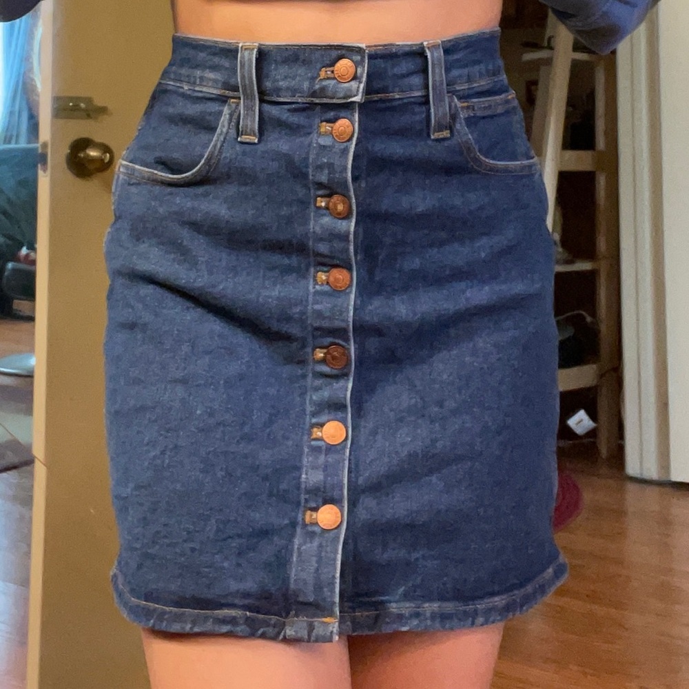 Madewell Denim Skirt
